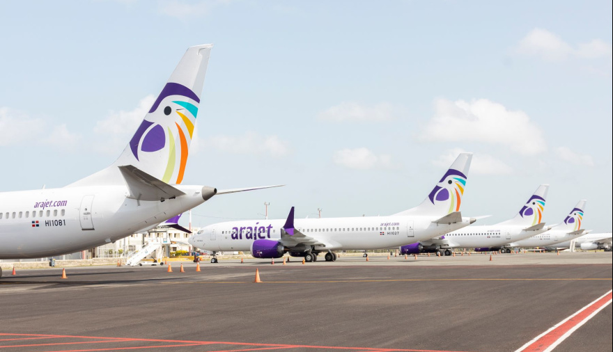 Arajet crece en pasajeros y se posiciona entre las principales aerolíneas del Caribe