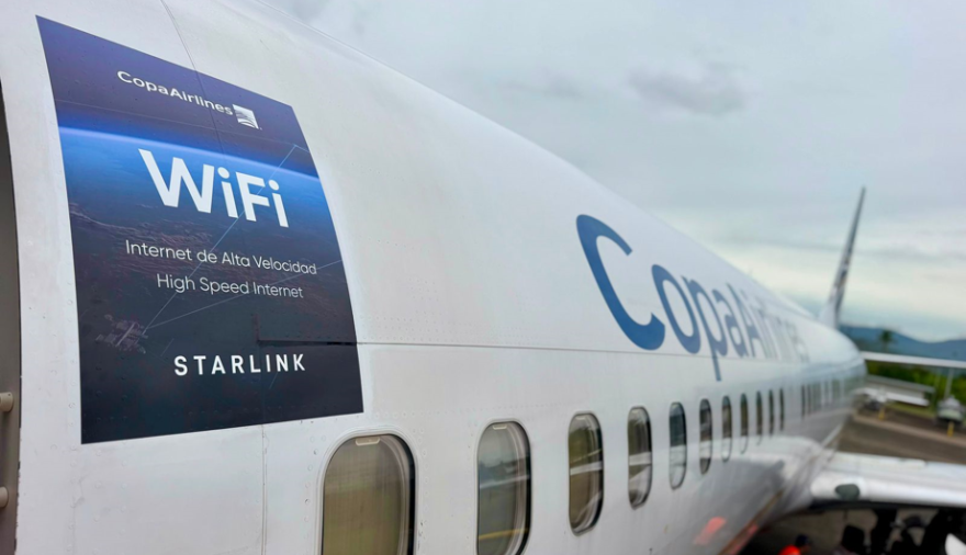Copa Airlines incorpora Starlink y ofrece WiFi de alta velocidad en sus vuelos