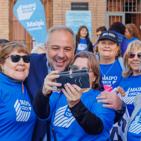 Asesoramiento municipal para jubilados en Maipú: un operativo que acerca derechos y participación
