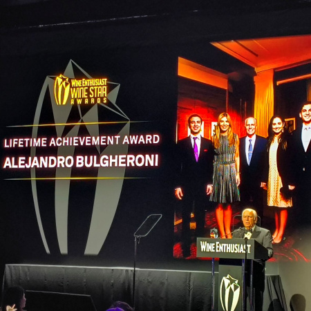 Wine Enthusiast distinguió a Alejandro P. Bulgheroni por su trayectoria y visión empresarial