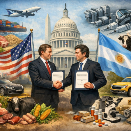 Argentina y Estados Unidos sellan un acuerdo comercial con fuertes concesiones regulatorias