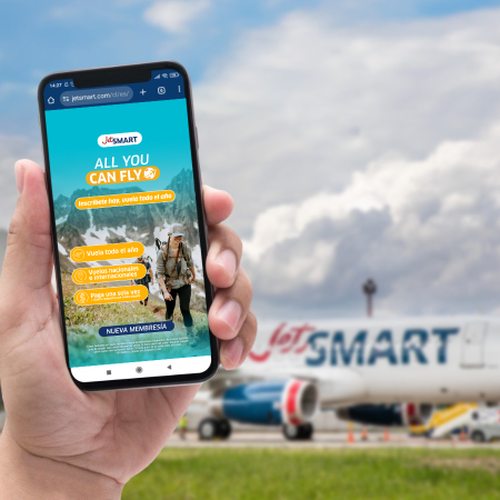 JetSMART lanza membresía anual para volar ilimitado por Sudamérica