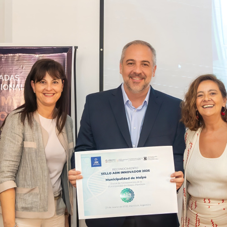 Maipú fue distinguido con el Sello ADN Innovador por su portal de transparencia y políticas públicas abiertas