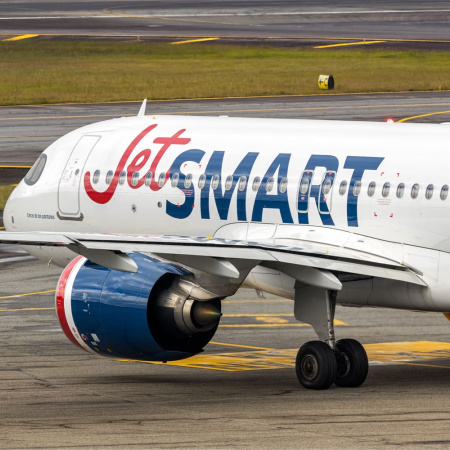 JetSMART cumple una década y se posiciona como el tercer operador aéreo de Sudamérica