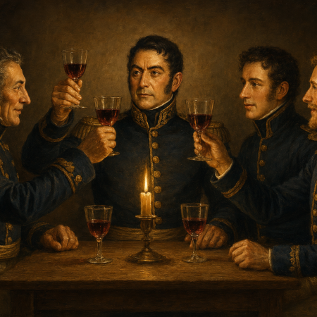 El general que hizo historia con el vino rosado