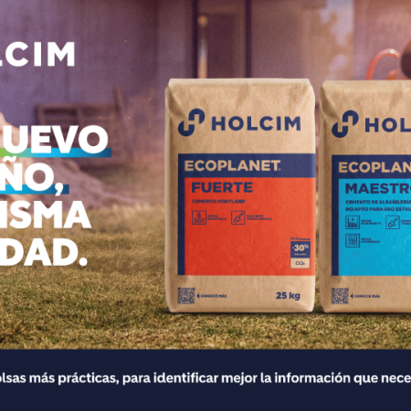 Holcim estrena nuevas bolsas de cemento en Mendoza y prepara su llegada a todo el país